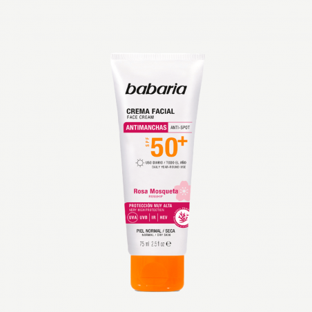 Protector Solar en Crema 50 SPF - Anti-Manchas 75  ml