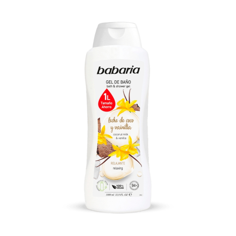 Gel de Baño - Leche de Coco & Vainilla 1000 ml