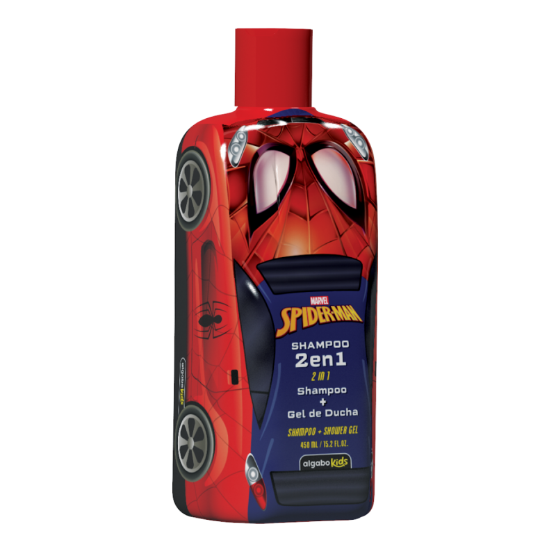 Champú-Gel de Baño Spiderman - Niños 450 ml