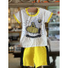 Conjunto Pulóver + Shorts Amarillo- para Niños 2pcs