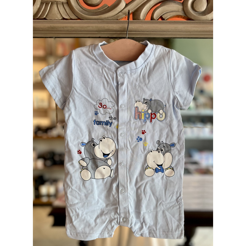 Body Azul Estampado - para Bebés 1pcs