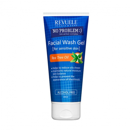 Gel Limpiador Facial - Aceite de Árbol de té 200 ml