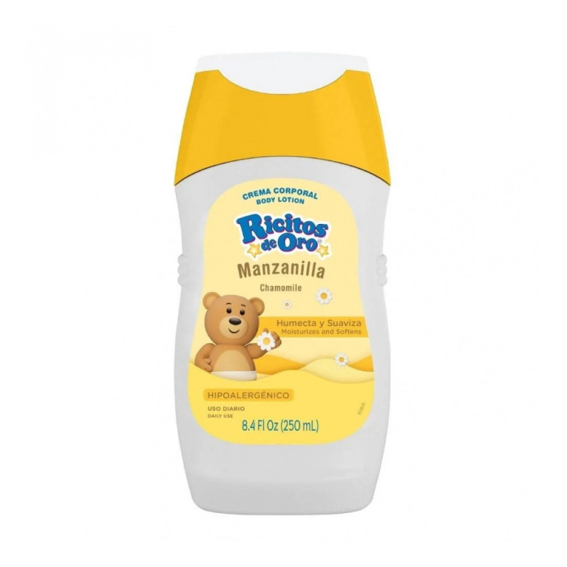 Crema Corporal para Bebés - Manzanilla 250 ml.