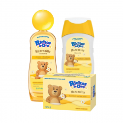 Set de Aseo Infantil - RICITOS DE ORO 3pcs