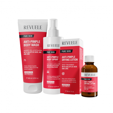 Set de Cuidado - Acné Corporal 3 pcs