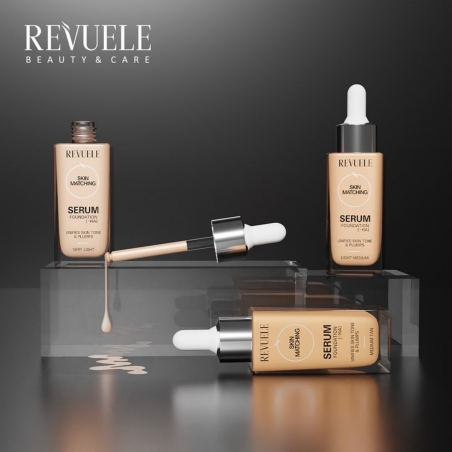 Base de Maquillaje - Serum Foundation + HA 30 ml