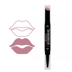 Labial Mate & Perfilador 2n1 - Lip Contour Kit 2 g