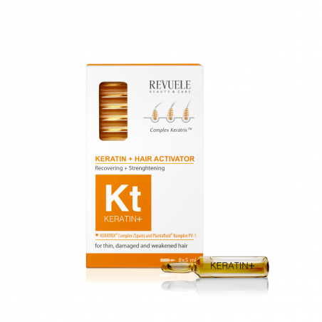 Ampollas de Tratamiento Capilar - Keratina+ Activador  8pcs