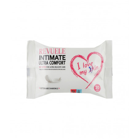 Toallitas Intimas - Algodón & Manzanilla 20 pcs