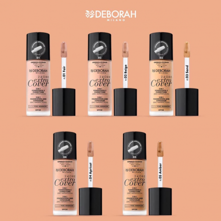 Base de Maquillaje - 24Ore Extra Cover 30 ml