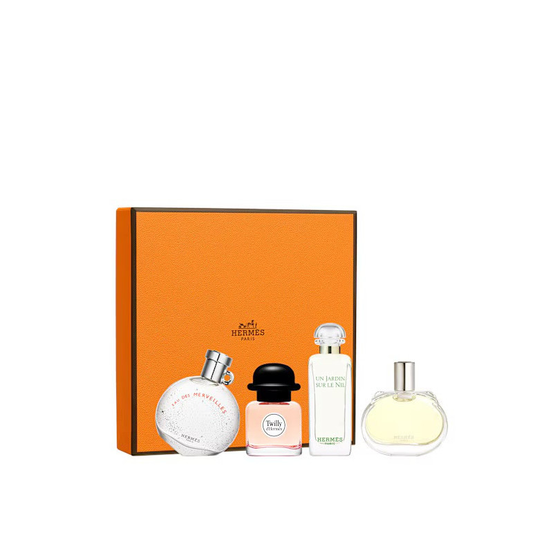 Hermes Set de regalo 4 mini fragancias
