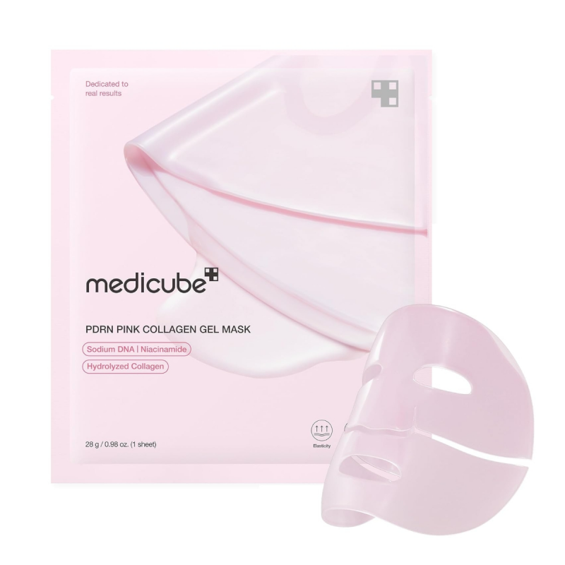 Mascarilla Facial en Gel - Colágeno + PDRN + Niacinamida 4 pcs