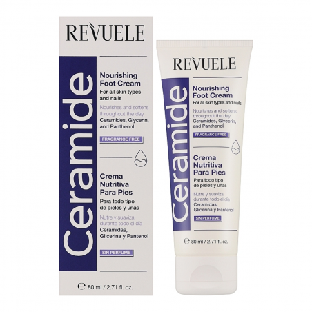 Crema de Pies Nutritiva - Ceramidas 80 ml