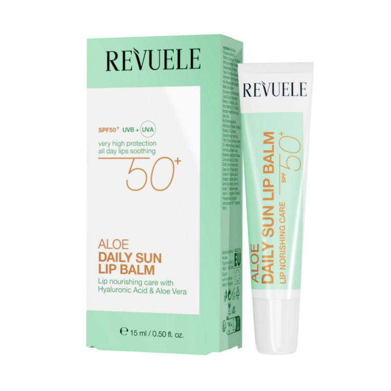Bálsamo Labial SPF 50+ -Aloe Daily Sun Lip Balm 15 ml
