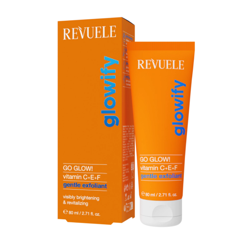 Exfoliante Facial Suave - Vitamina C+E+F 80 ml