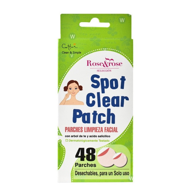 Parches de Limpieza Facial con Arbol de Té y Ácido Salicílico - 48 u