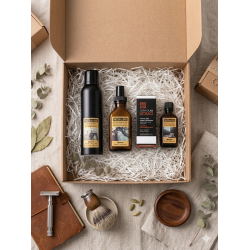 Caja de Regalo para el Cuidado Masculino Davines P&L + Dermolab - 4 pcs