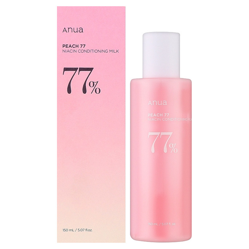 Leche Acondicionadora de Melocotón con Niacinamida al 77 % - 150 ml