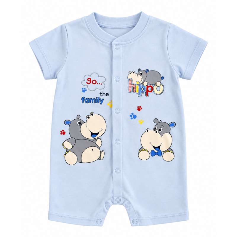 Body Azul Estampado - para Bebés 1pcs