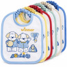 Pack de Baberos Azul - para Bebés 6pcs