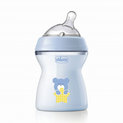 NF - Biberón Cristal Azul 2m+ 250ml