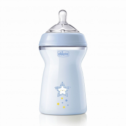 NF - Biberón Cristal Azul 6m+ 330ml