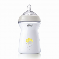 NF - Biberón Cristal Gris 6m+ 330ml