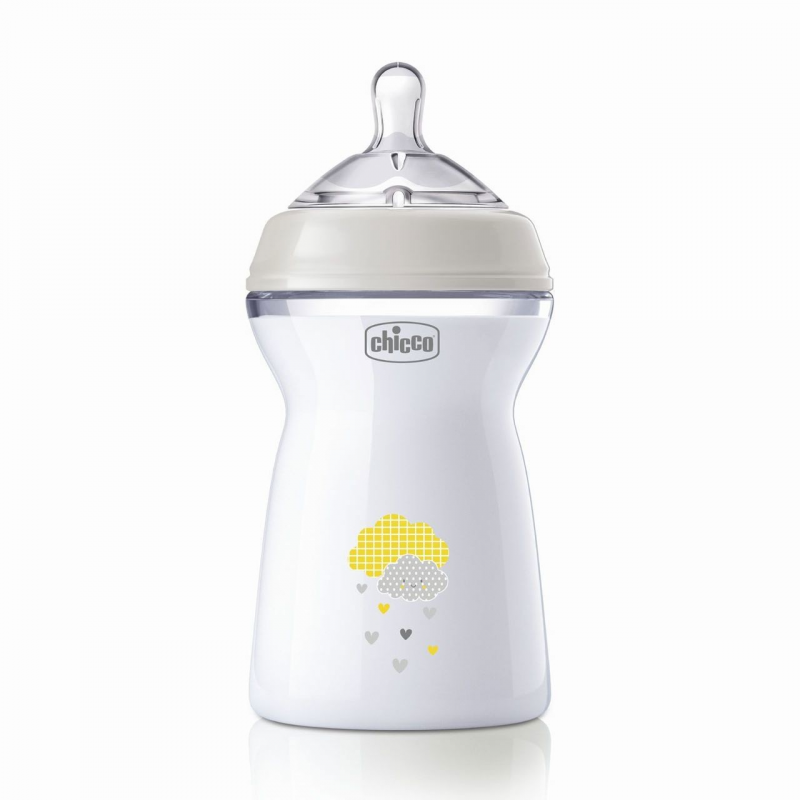 NF - Biberón Cristal Gris 6m+ 330ml NF - Biberón Cristal Gris 6m+ 330ml