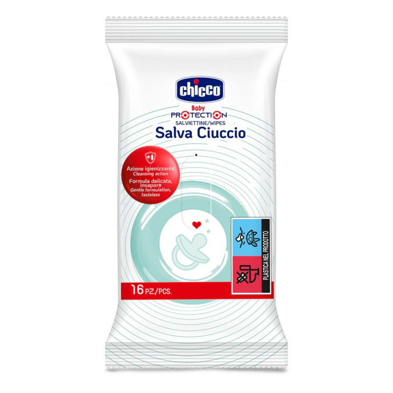 Toallitas Húmedas para Chupetes 16 pcs Toallitas Húmedas para Chupetes 16 pcs