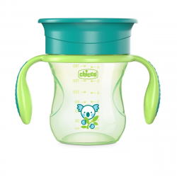 Taza Perfecta Verde 12m+ 200 ml