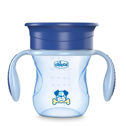 Taza Perfecta Azul 12m+ 200 ml