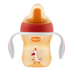Taza Entrenamiento Naranja 6m+ 200 ml