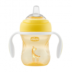 Taza Transición Amarilla 4m+ 200 ml