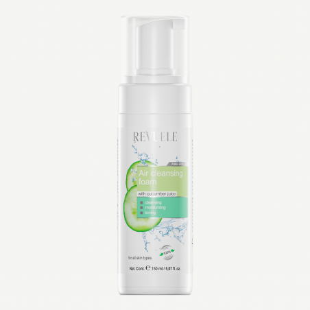 Espuma Limpiadora Suave con Jugo de Pepino 150 ml
