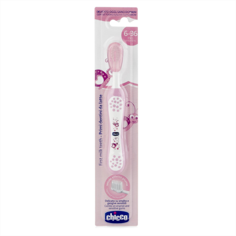 Cepillo Dental Rosa 6-36 meses Cepillo Dental Rosa 6-36 meses