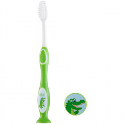 Cepillo Dental Verde 3-6 años